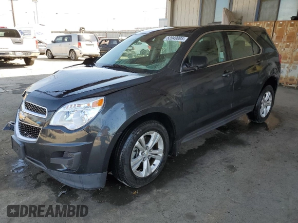2014 Chevrolet Equinox LS z VIN 2GNALAEK6E6126476, wystawiony jako Copart lot #52049005 z przebiegiem 121 980 mil mil oraz Szkoda całkowita • Salvage title. Historia ofert i sprzedaży dostępna na DreamBid. Obrazek 1.