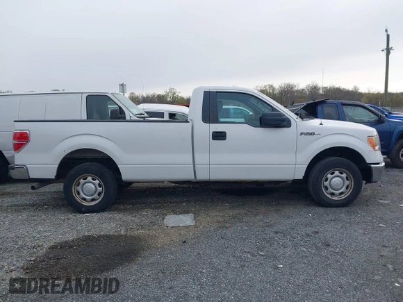 2013 Ford F-150 XL with VIN 1FTNF1CFXDKF22588, listed as a IAAI auction lot 41912246 with 124,416 mi miles. Bid and sale history available at carsss.com. Image 13.
