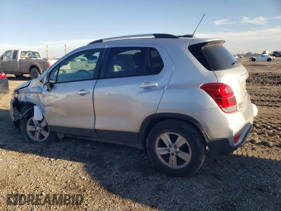 2022 Chevrolet Trax LT with VIN KL7CJLSMXNB518332, listed as a Copart auction lot 43560825 with 17,763 mi miles and Salvage Title. Bid and sale history available at carsss.com. Image 2.