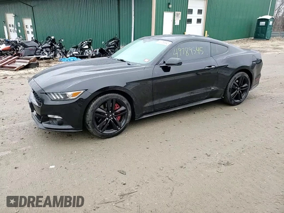 2015 Ford Mustang EcoBoost with VIN 1FA6P8TH8F5354386, listed as a Copart auction lot 49789545 with 131,675 mi miles and Salvage Title. Bid and sale history available at carsss.com. Image 11.