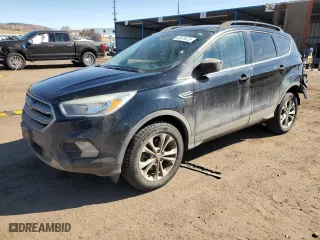 2017 Ford Escape SE with VIN 1FMCU9GD4HUA86654, listed as a Copart auction lot 48072675 with 150,597 mi miles and Salvage Title. Bid and sale history available at carsss.com. Image 1.