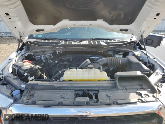 2022 Ford F-150 XL with VIN 1FTMF1E58NKE13404, listed as a Copart auction lot 80990584 with 24,179 mi miles and Salvage Title. Bid and sale history available at DreamBid. Image 11.