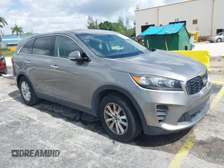 2019 Kia Sorento LX with VIN 5XYPG4A52KG490952, listed as a IAAI auction lot 42760206 with 96,292 mi miles and . Bid and sale history available at DreamBid. Image 1.
