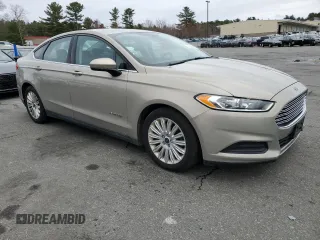 2015 Ford Fusion S Hybrid with VIN 3FA6P0UU0FR121774, listed as a Copart auction lot 52856395 with 153,786 mi miles and Salvage Title. Bid and sale history available at carsss.com. Image 4.