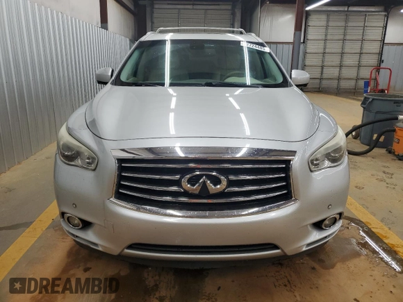 2014 Infiniti QX60 with VIN 5N1AL0MN7EC542232, listed as a Copart auction lot 52724485 with 157,682 mi miles and Salvage title. Bid and sale history available at DreamBid. Image 5.