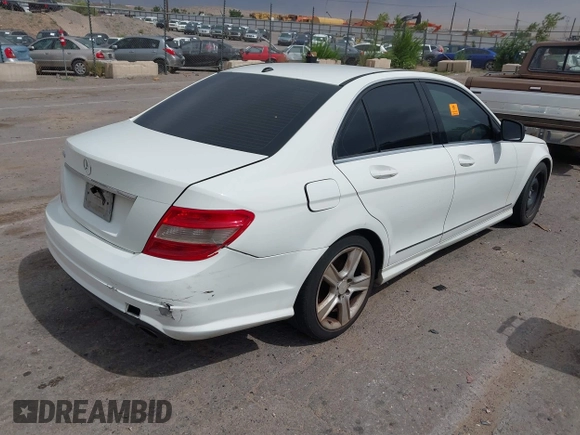 2010 Mercedes-Benz C 300 Sport with VIN WDDGF5EB2AR103766, listed as a IAAI auction lot 42607102 with 228,752 mi miles and . Bid and sale history available at DreamBid. Image 4.
