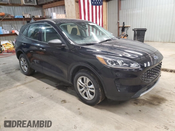 2021 Ford Escape S with VIN 1FMCU9F63MUA11795, listed as a Copart auction lot 49246655 with 57,839 mi miles and Salvage Title. Bid and sale history available at DreamBid. Image 4.