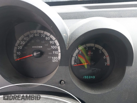 2007 Dodge Nitro SXT with VIN 1D8GU28K47W643514, listed as a IAAI auction lot 42701837 with 190,343 mi miles and . Bid and sale history available at DreamBid. Image 7.