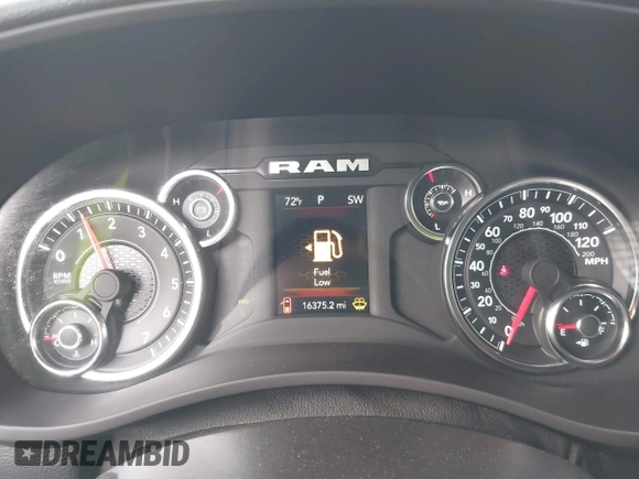 2023 Ram 2500 Big Horn with VIN 3C6UR5DJ9PG588744, listed as a IAAI auction lot 40560180 with 16,375 mi miles. Bid and sale history available at carsss.com. Image 7.