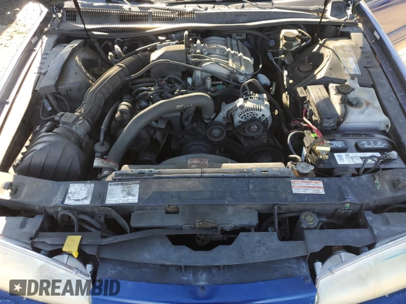 1997 Ford Thunderbird LX with VIN 1FALP6247VH129234, listed as a Copart auction lot 47096335 with 101,461 mi miles and Clean Title. Bid and sale history available at DreamBid. Image 11.
