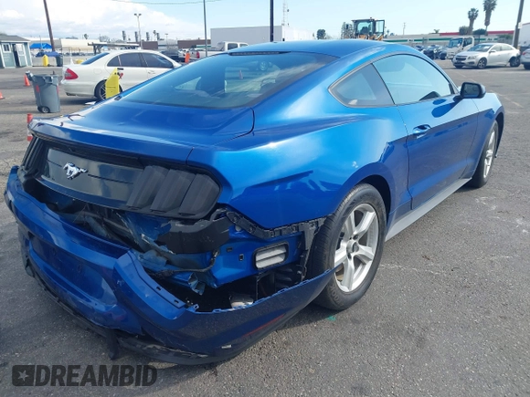 2018 Ford Mustang EcoBoost z VIN 1FA6P8TH0J5172447, wystawiony jako IAAI lot #41657679 z przebiegiem 21 422 mil mil oraz . Historia ofert i sprzedaży dostępna na DreamBid. Obrazek 4.