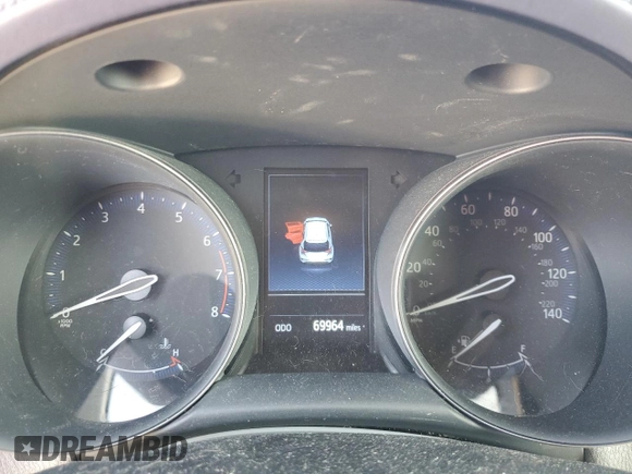 2021 Toyota C-HR LE with VIN JTNKHMBX7M1107111, listed as a Copart auction lot 47360895 with 69,964 mi miles and Non Repairable. Bid and sale history available at DreamBid. Image 9.