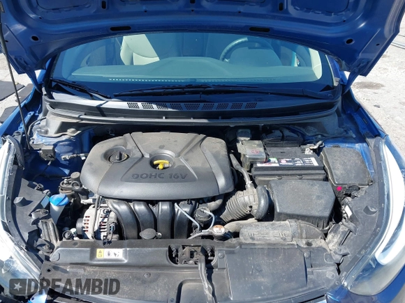 2016 Hyundai Elantra SE with VIN 5NPDH4AE2GH745258, listed as a IAAI auction lot 41818963 with 82,579 mi miles. Bid and sale history available at carsss.com. Image 10.