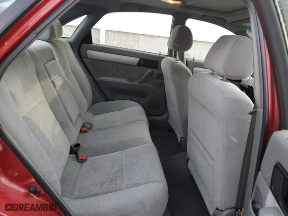 2005 Chevrolet Optra LS with VIN KL1JK59Z25K101251, listed as a Copart auction lot 87930375 with NaN miles and Salvage Title. Bid and sale history available at carsss.com. Image 10.