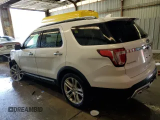 2016 Ford Explorer Limited z VIN 1FM5K8FH0GGC31053, wystawiony jako Copart lot #58266625 z przebiegiem 70 227 mil mil oraz Szkoda całkowita • Salvage title. Historia ofert i sprzedaży dostępna na DreamBid. Obrazek 2.