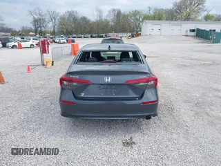 2024 Honda Civic Sedan Sport with VIN 2HGFE2F58RH595359, listed as a IAAI auction lot 41874949 with 15,897 mi miles. Bid and sale history available at carsss.com. Image 16.