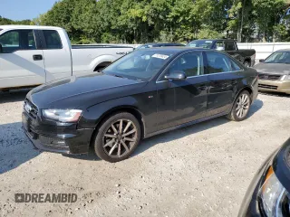 2014 Audi A4 Premium Plus with VIN WAUHFAFL9EN000496, listed as a Copart auction lot 71278424 with 103,072 mi miles and Clean title. Bid and sale history available at DreamBid. Image 1.