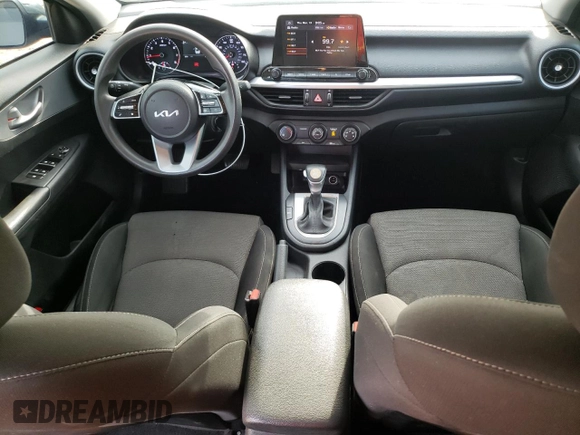 2022 Kia Forte LXS with VIN 3KPF24AD3NE502206, listed as a Copart auction lot 48490235 with 60,307 mi miles and Salvage Title. Bid and sale history available at DreamBid. Image 8.