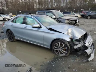 2016 Mercedes-Benz C 300 Luxury with VIN 55SWF4KB8GU147580, listed as a Copart auction lot 87347924 with Not Provided miles and Salvage Title. Bid and sale history available at DreamBid. Image 4.