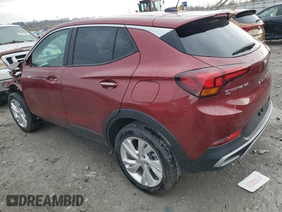 2025 Buick Encore GX Preferred with VIN KL4AMCSLXSB036569, listed as a Copart auction lot 48410175 with 2,392 mi miles and Salvage title. Bid and sale history available at DreamBid. Image 2.