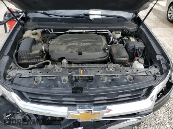 2018 Chevrolet Colorado 4WD LT with VIN 1GCGTCENXJ1117124, listed as a Copart auction lot 55953395 with 88,759 mi miles and Salvage title. Bid and sale history available at DreamBid. Image 11.
