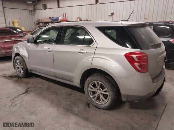 2017 Chevrolet Equinox LS with VIN 2GNFLEEK9H6301563, listed as a IAAI auction lot 41620084 with 131,690 mi miles. Bid and sale history available at carsss.com. Image 3.