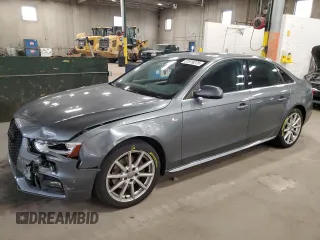 2015 Audi A4 Premium with VIN WAUBFAFL1FN013864, listed as a Copart auction lot 51519275 with 106,232 mi miles and Salvage Title. Bid and sale history available at carsss.com. Image 1.