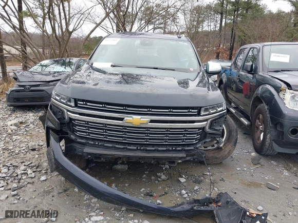 2023 Chevrolet Suburban Premier with VIN 1GNSCFKD1PR364024, listed as a IAAI auction lot 41222865 with 61,355 mi miles. Bid and sale history available at carsss.com. Image 11.