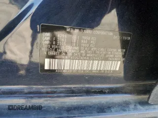 2020 Subaru Impreza Premium with VIN 4S3GTAD64L3704621, listed as a Copart auction lot 56699345 with 27,416 mi miles and Salvage title. Bid and sale history available at DreamBid. Image 12.