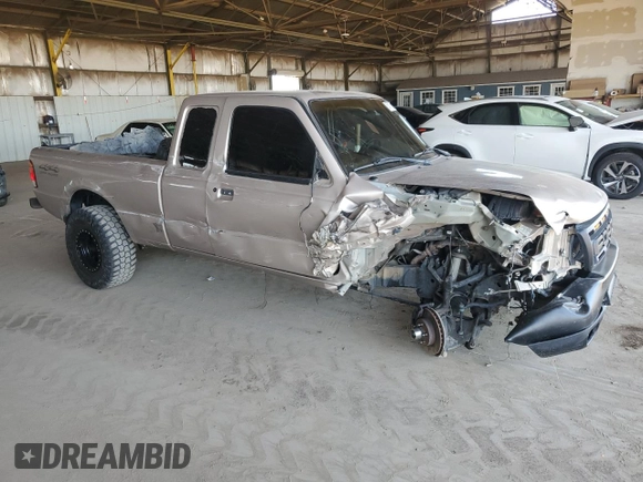 1998 Ford Ranger XL with VIN 1FTZR15X2WPB03820, listed as a Copart auction lot 60717595 with 202,801 mi miles and Salvage title. Bid and sale history available at DreamBid. Image 4.