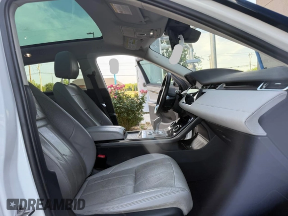 2020 Land Rover Range Rover Evoque SE z VIN SALZP2FX4LH040406, wystawiony jako Copart lot #58098395 z przebiegiem 67 528 mil mil oraz Czysty tytuł • Clean title. Historia ofert i sprzedaży dostępna na DreamBid. Obrazek 5.
