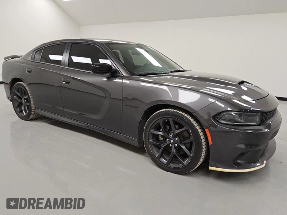 2022 Dodge Charger R/T with VIN 2C3CDXCT5NH114941, listed as a Copart auction lot 45870745 with 43,649 mi miles and Clean Title. Bid and sale history available at DreamBid. Image 4.