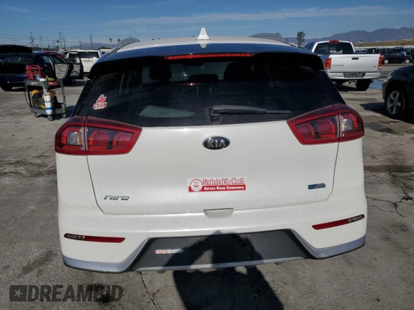 2019 Kia Niro LX with VIN KNDCB3LC9K5349145, listed as a Copart auction lot 44247095 with 94,258 mi miles and Salvage Title. Bid and sale history available at carsss.com. Image 6.