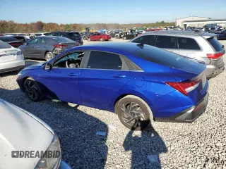 2024 Hyundai Elantra SEL with VIN KMHLS4DG4RU786277, listed as a Copart auction lot 82040184 with 8,561 mi miles and Salvage title. Bid and sale history available at DreamBid. Image 2.