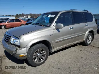 2001 Suzuki XL-7 Standard with VIN JS3TX92V814102549, listed as a Copart auction lot 47290045 with 197,369 mi miles and Salvage Title. Bid and sale history available at carsss.com. Image 1.