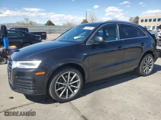 2018 Audi Q3 Premium Plus with VIN WA1JCCFS1JR008508, listed as a Copart auction lot 50326695 with 88005 miles and Salvage Title. Bid and sale history available at carsss.com. Image 1.
