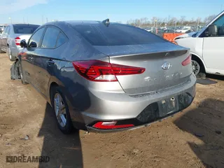 2019 Hyundai Elantra SEL with VIN 5NPD84LF5KH484447, listed as a IAAI auction lot 41465875 with 93,601 mi miles. Bid and sale history available at carsss.com. Image 3.