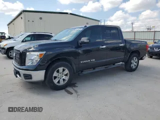 2019 Nissan Titan S with VIN 1N6AA1EKXKN511994, listed as a Copart auction lot 72153594 with 92,365 mi miles and Clean title. Bid and sale history available at DreamBid. Image 1.