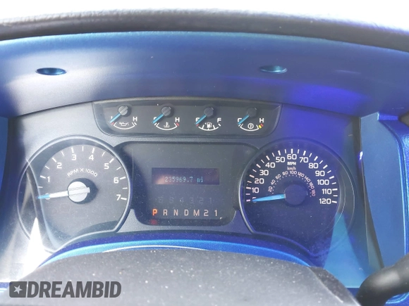 2014 Ford F-150 XL with VIN 1FTEW1CM9EFA37657, listed as a IAAI auction lot 42014824 with 235,969 mi miles. Bid and sale history available at carsss.com. Image 7.