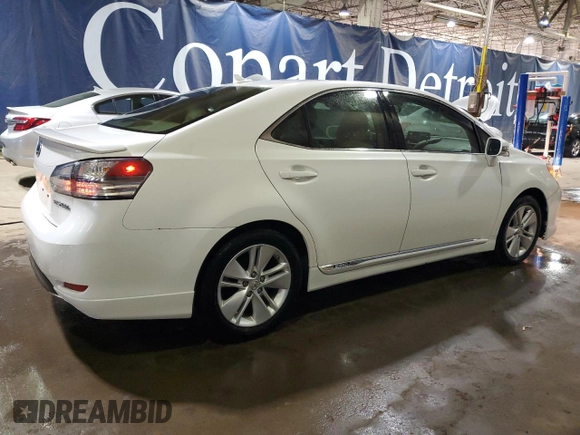 2012 Lexus HS with VIN JTHBB1BA9C2049574, listed as a Copart auction lot 52518795 with 137,491 mi miles and Clean Title. Bid and sale history available at carsss.com. Image 3.