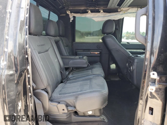 2015 Ford F-350 Lariat with VIN 1FT8W3DT1FEC78179, listed as a Copart auction lot 56387975 with 221,280 mi miles and Salvage title. Bid and sale history available at DreamBid. Image 10.