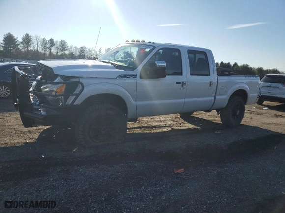 2015 Ford Super Duty F-250 SRW Lariat with VIN 1FT7W2B69FED13439, listed as a Copart auction lot 86986664 with 0 mi miles and Salvage Title. Bid and sale history available at carsss.com. Image 1.