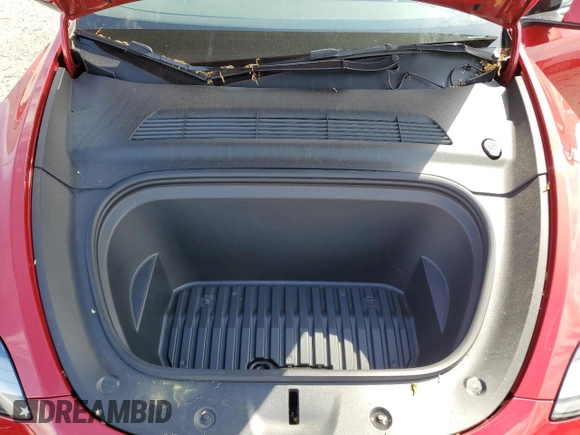 2022 Tesla Model Y Performance with VIN 7SAYGDEF6NF337996, listed as a Copart auction lot 56039515 with 16,468 mi miles and Salvage title. Bid and sale history available at DreamBid. Image 22.