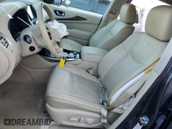 2014 Infiniti QX60 with VIN 5N1AL0MN0EC555484, listed as a Copart auction lot 54591715 with 65,633 mi miles and Non Repairable. Bid and sale history available at DreamBid. Image 7.