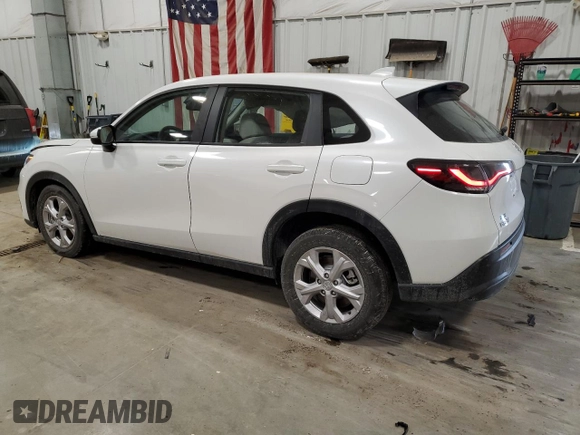 2024 Honda HR-V LX with VIN 3CZRZ2H3XRM772792, listed as a Copart auction lot 43959635 with 4,163 mi miles and Salvage title. Bid and sale history available at DreamBid. Image 2.