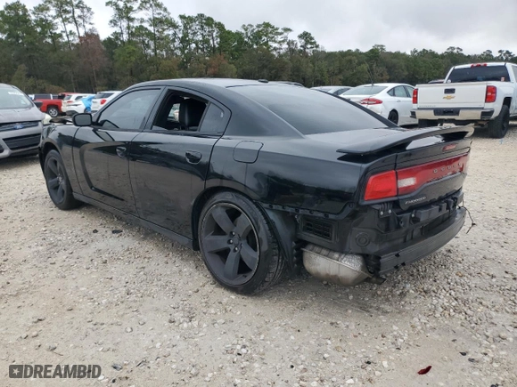 2012 Dodge Charger SXT with VIN 2C3CDXHG2CH282299, listed as a Copart auction lot 83696994 with 115,913 mi miles and Salvage Title. Bid and sale history available at carsss.com. Image 2.