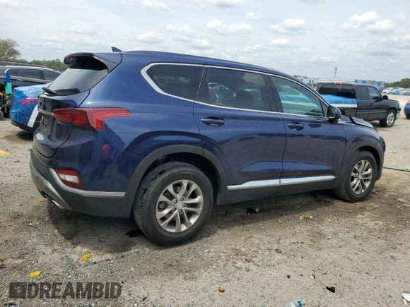 2019 Hyundai Santa Fe SEL with VIN 5NMS33AD0KH043131, listed as a Copart auction lot 54219415 with 131,532 mi miles and Non Repairable. Bid and sale history available at DreamBid. Image 3.
