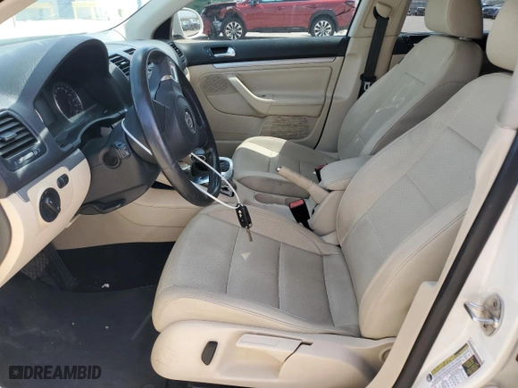 2010 Volkswagen Jetta Sedan Limited with VIN 3VWAX7AJXAM122716, listed as a Copart auction lot 51345265 with 0 mi miles and Salvage Title. Bid and sale history available at carsss.com. Image 7.