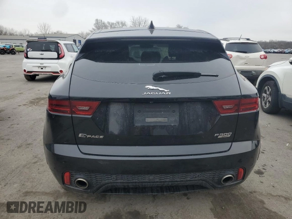2018 Jaguar E-Pace R-Dynamic S with VIN SADFT2GX5J1Z32484, listed as a Copart auction lot 44236615 with 49,029 mi miles and Salvage Title. Bid and sale history available at DreamBid. Image 6.