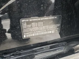 2019 BMW 3 Series 330i xDrive with VIN 3MW5R7J57K8B02478, listed as a Copart auction lot 41579295 with Not Provided miles and Salvage Title. Bid and sale history available at DreamBid. Image 13.